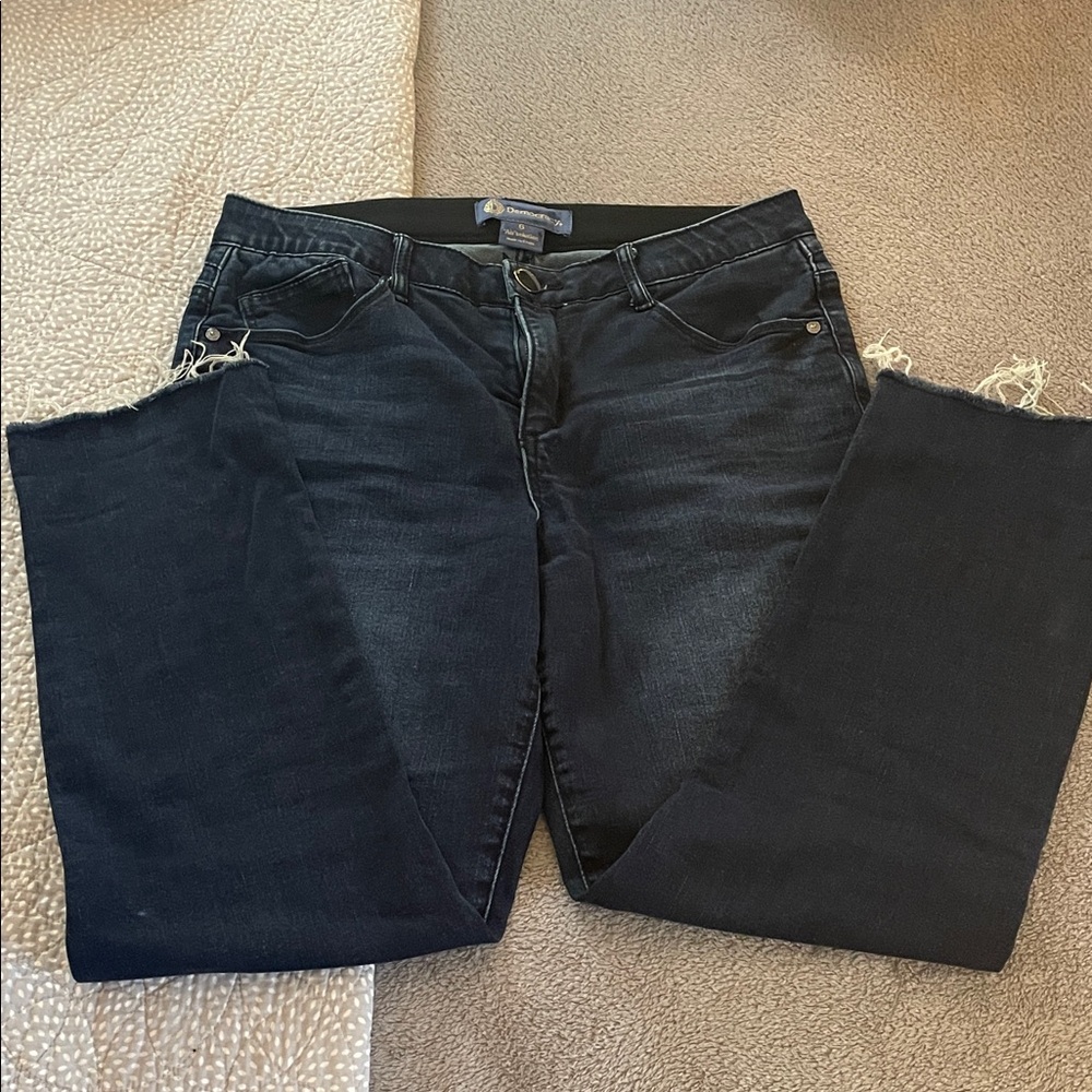 Cropped Raw Hem Democracy Jeans
